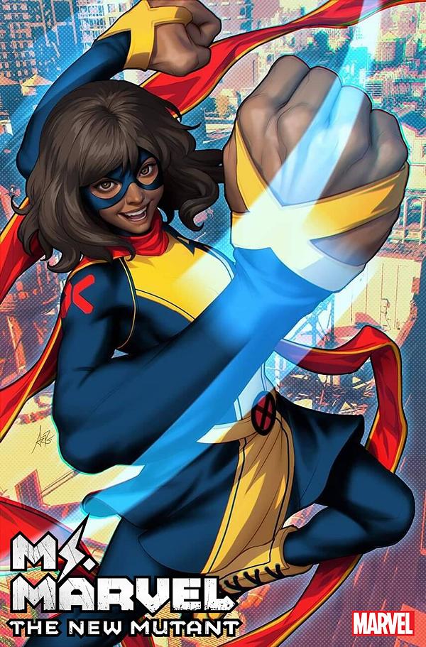 Ms Marvel New Mutant #1 variant cover by Stanley Lau "Artgerm"