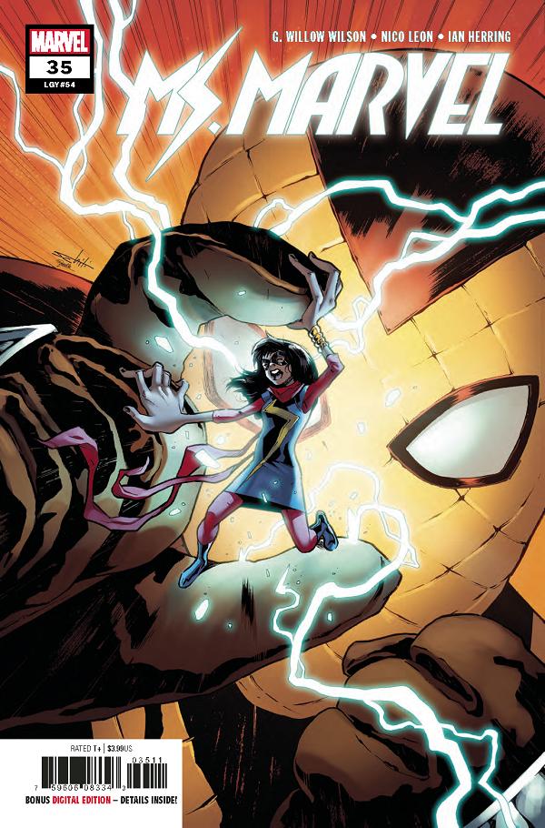 Ms Marvel #35  cover