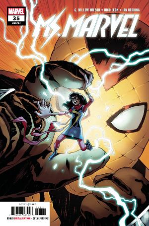 Ms Marvel #35 cover