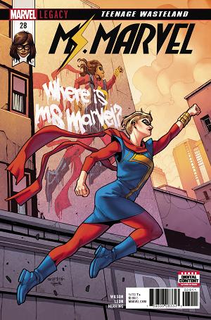 Ms Marvel #28 cover