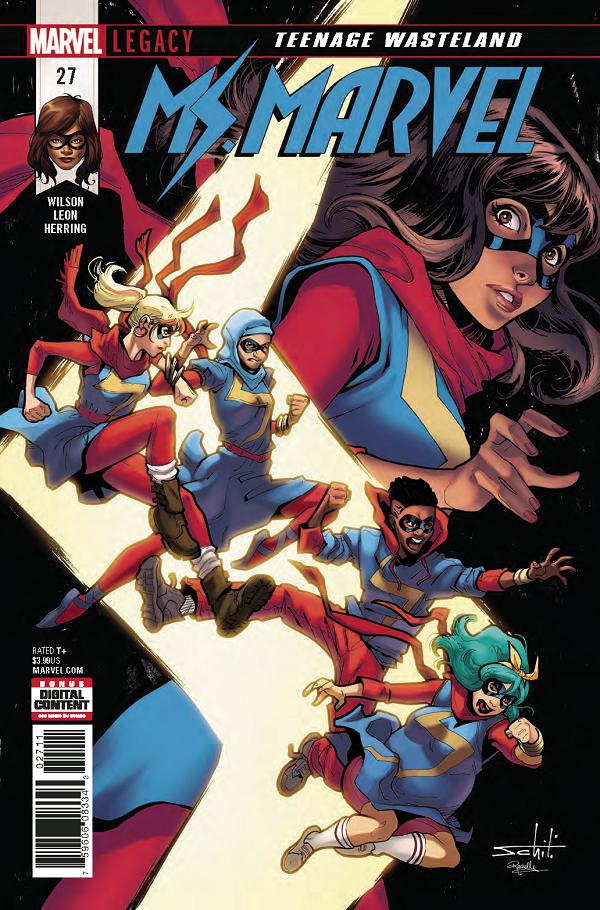 Ms Marvel #27  cover