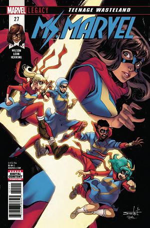 Ms Marvel #27 cover