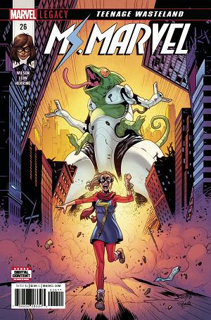 Ms Marvel #26 cover