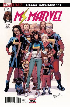 Ms Marvel #25 cover