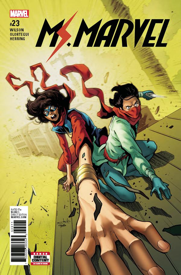 Ms Marvel #23  cover