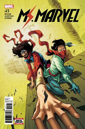 Ms Marvel #23 cover