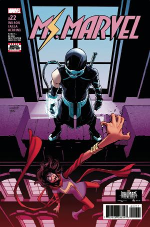 Ms Marvel #22 cover