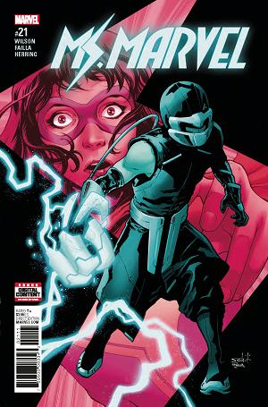 Ms Marvel #21 cover