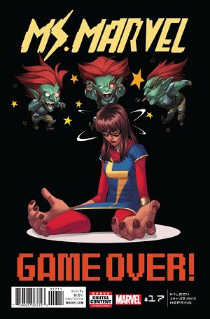 Ms Marvel #17 cover