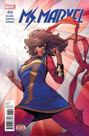 Ms Marvel #13  cover