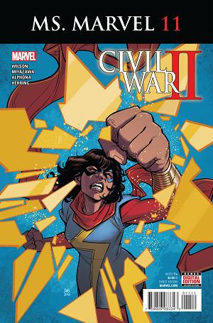 Ms Marvel #11 cover