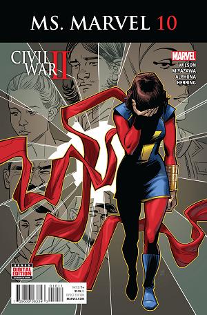Ms Marvel #10 cover