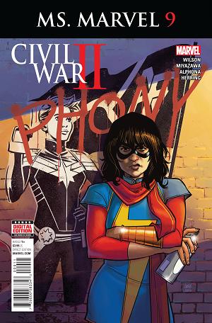 Ms Marvel #9 cover