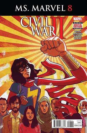 Ms Marvel #8 cover