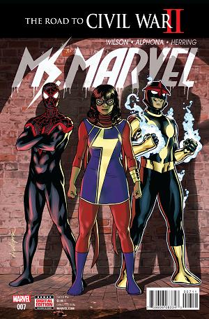 Ms Marvel #7 cover