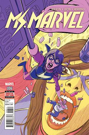 Ms Marvel #6  cover