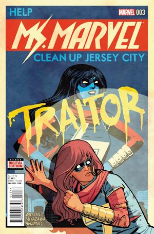 Ms Marvel #3 cover