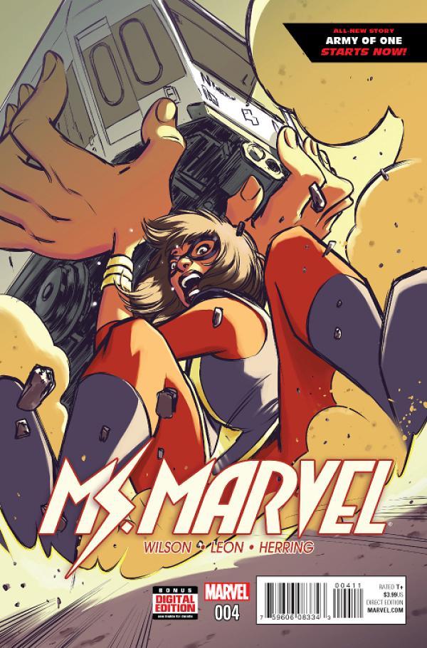 Ms Marvel #4  cover