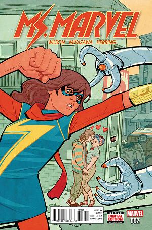 Ms Marvel #2 cover