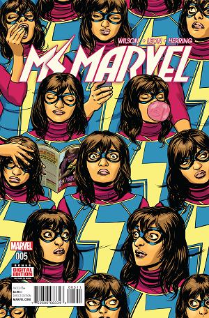 Ms Marvel #5  cover