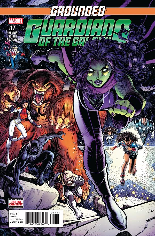 Guardians Of The Galaxy #17 cover by Arthur Adams