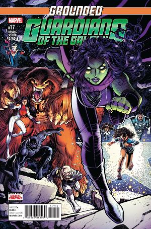Guardians Of Galaxy #17 cover