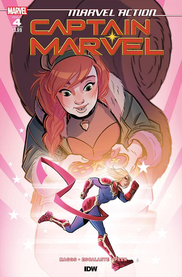 Marvel Action Captain Marvel #4  cover