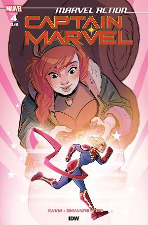 Marvel Action Captain Marvel #4 cover