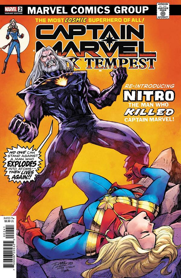 Captain Marvel Dark Tempest #2 (OF 5) RON LIM cover