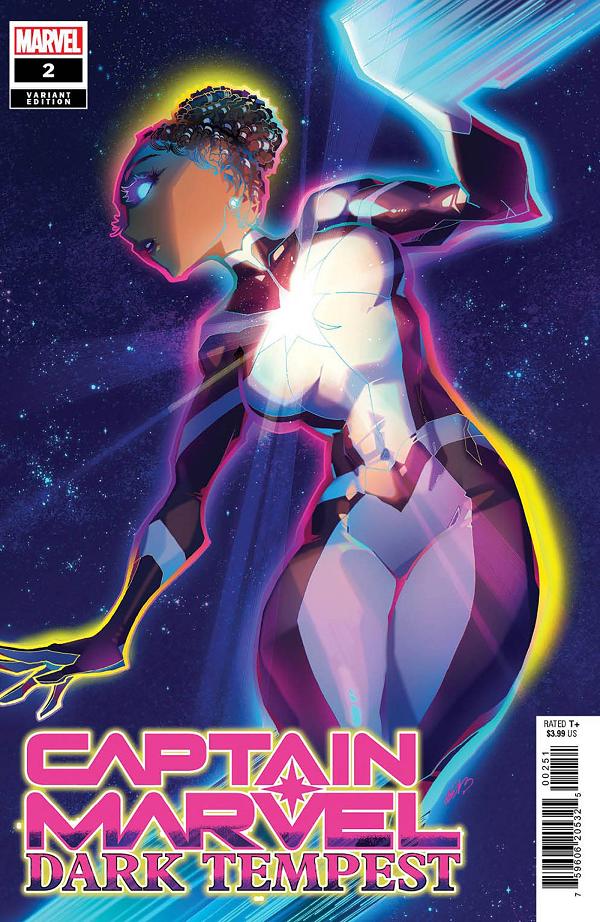 Captain Marvel Dark Tempest #2 (OF 5) ROSE BESCH cover