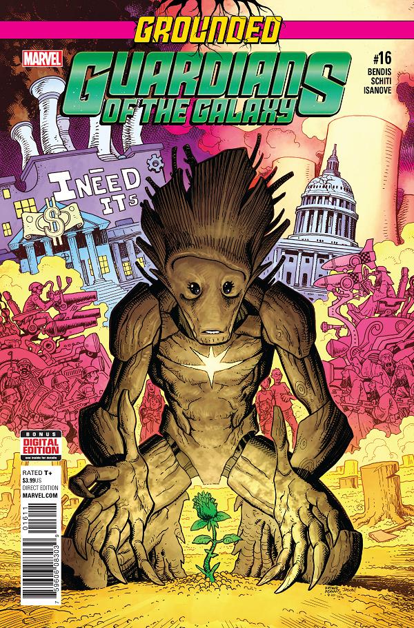 Guardians Of Galaxy #16 cover by Arthur Adams