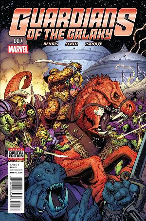 Guardians Of Galaxy #7 cover