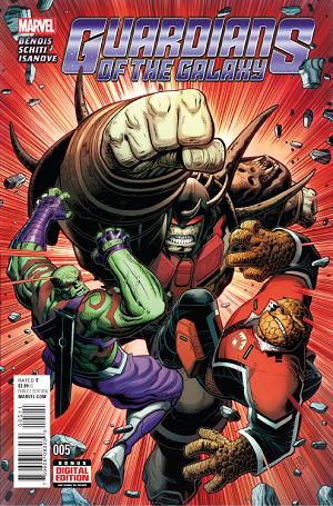 Guardians Of Galaxy #5 cover