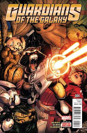Guardians Of Galaxy #4 cover