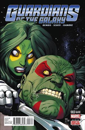 Guardians Of Galaxy #3 ART ADAMS 2ND PTG cover