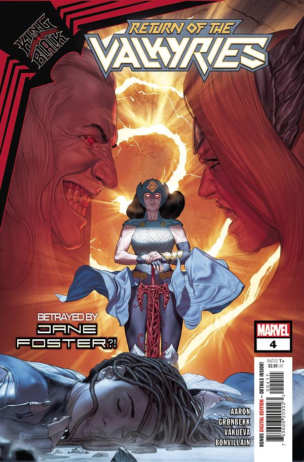 King In Black Return Of Valkyries #4 cover by Mattia De Iulis