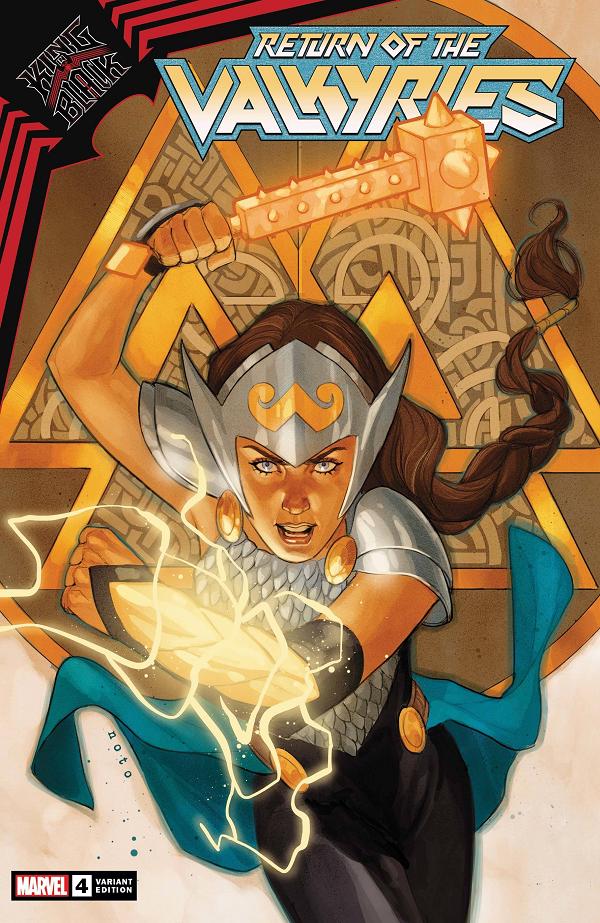 King In Black Return Of Valkyries #4 cover by Phil Noto
