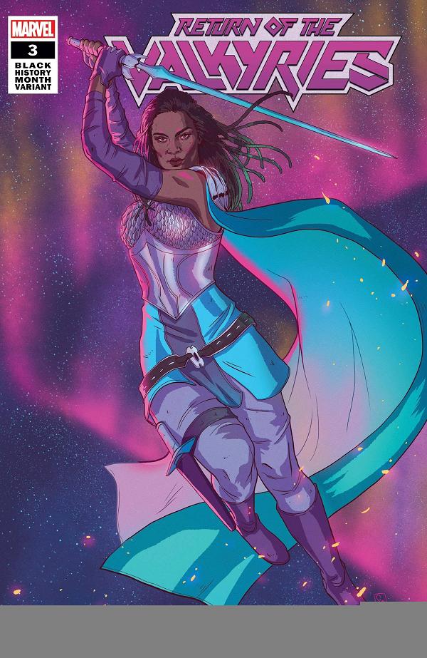 King In Black Return Of Valkyries #3 cover by Ernanda Souza