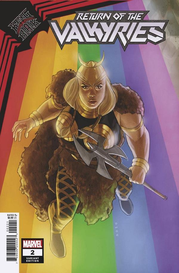 King In Black Return Of Valkyries #2 cover by Phil Noto