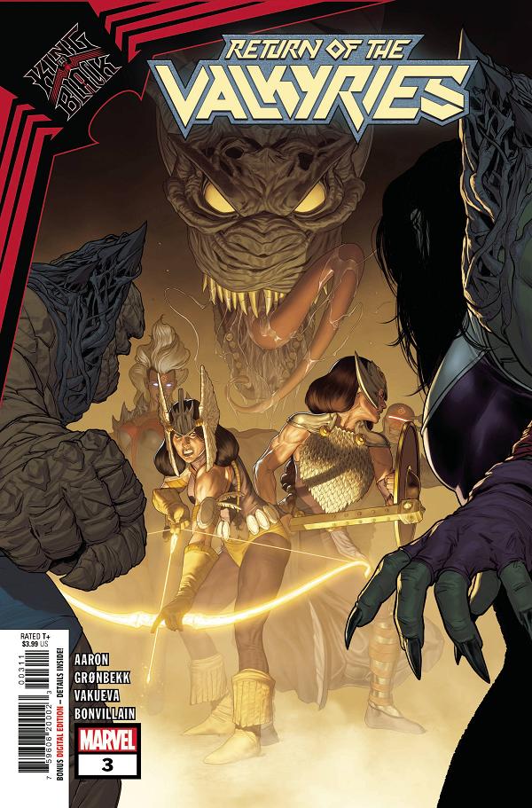 King In Black Return Of Valkyries #3 cover by Mattia De Iulis