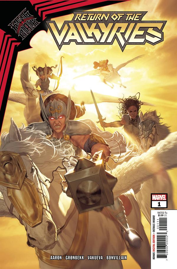King In Black Return Of Valkyries #1 cover by Mattia De Iulis