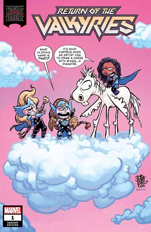 King In Black Return Of Valkyries #1 (OF 4) YOUNG cover
