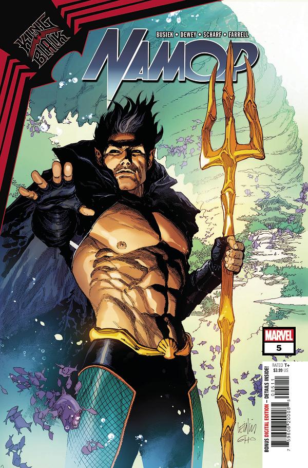 King In Black Namor #5 cover by Leinil Francis Yu
