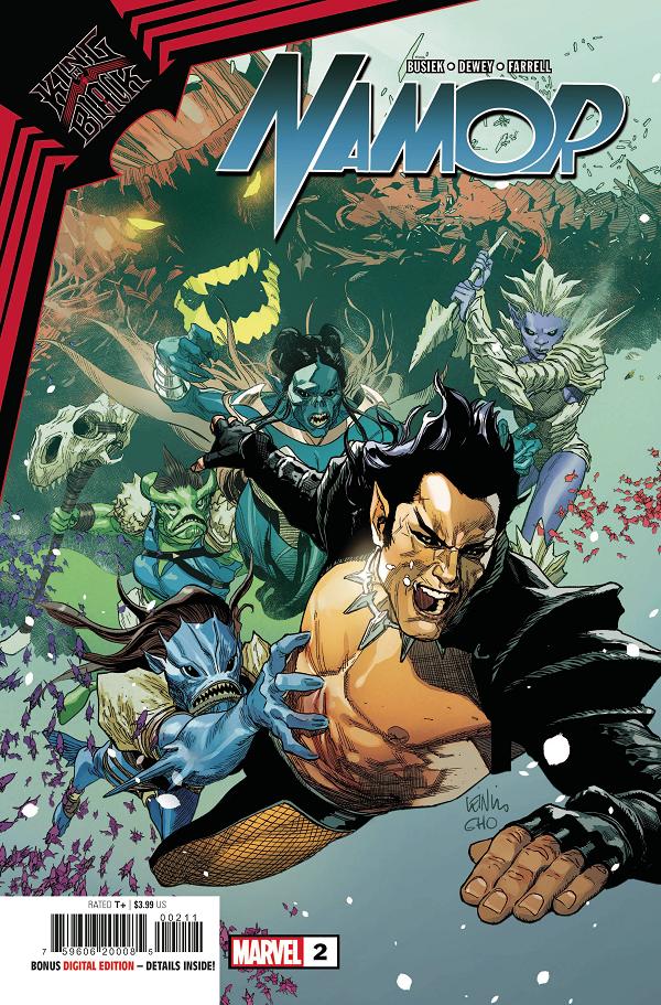 King In Black Namor #2  cover