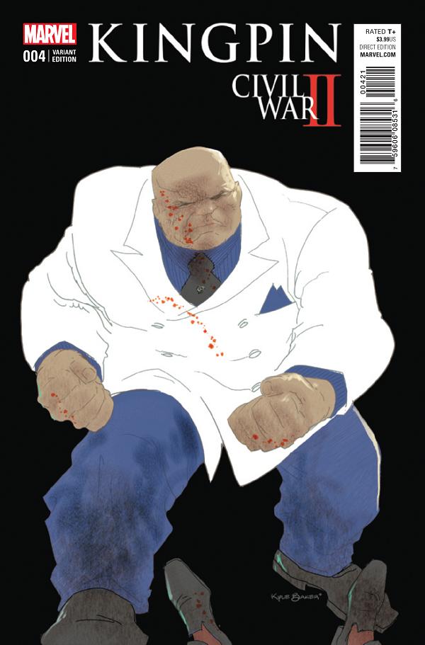 Civil War Ii Kingpin #4 (OF 4) BAKER cover