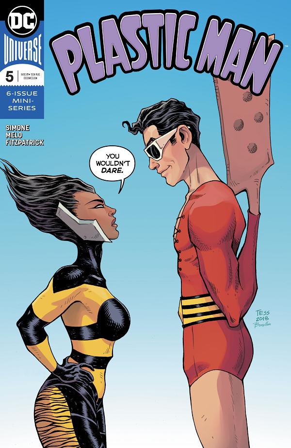 Plastic Man #5  cover