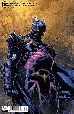 Dark Nights Death Metal #5 (OF 6) CARD STOCK SWAMP THING cover