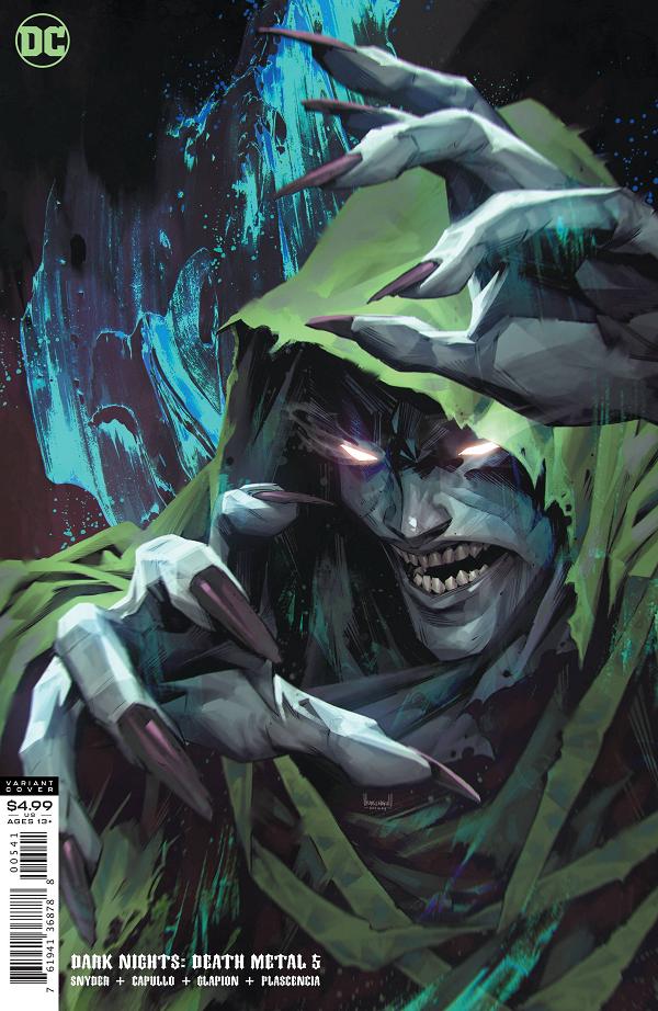 Dark Nights Death Metal #5 variant cover