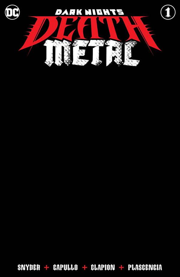 Dark Nights Death Metal #1 variant cover by Greg Capullo