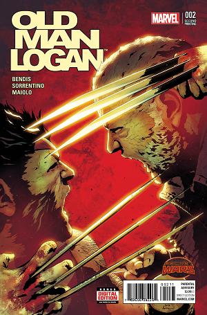 Old Man Logan #2 SORRENTINO 2ND PTG cover
